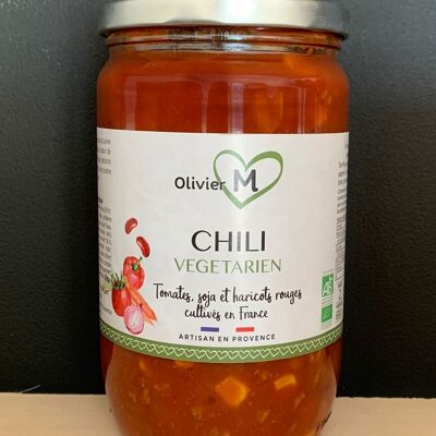 Organic artisanal vegetarian chili 680g