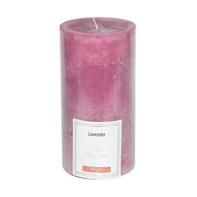 AUTUMN MAUVE SCENTED CYLINDRICAL CANDLE CL131072