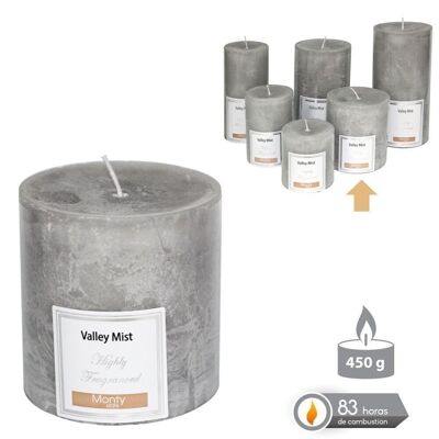 AUTUMN GRAY SCENTED CYLINDRICAL CANDLE CL131081