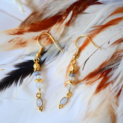 Adrika Labradorite Earrings