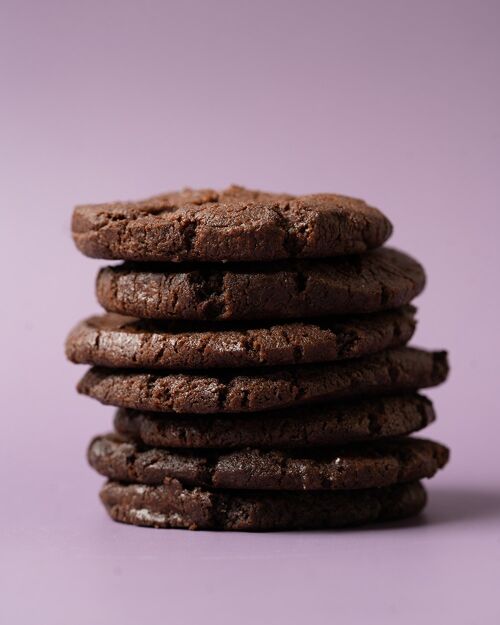 Dark Chocolate & Fleur de Sel Cookie (Package of 125gr)