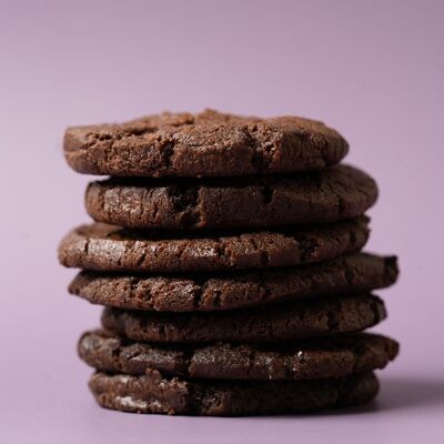 Dark Chocolate & Fleur de Sel Cookie (Package of 125gr)