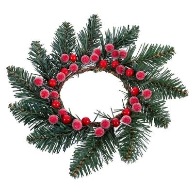 AUTUMN HOLLY CANDLE RING CL722101
