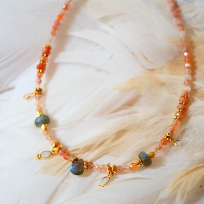 Collier Drisana Pierre de Soleil