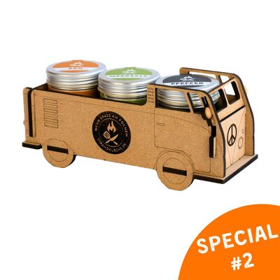 PEACE Bulli SET DE 3 - Pimiento BBQ