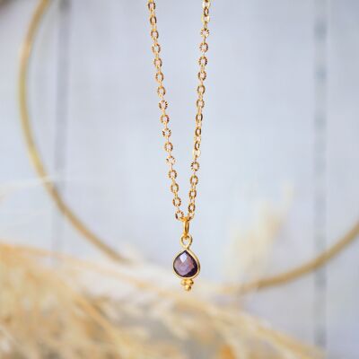 collar amatista anita