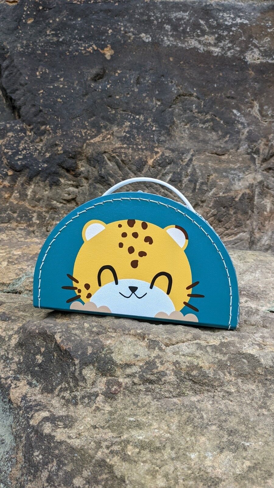 Valigia OK 3593 con stampa tigre