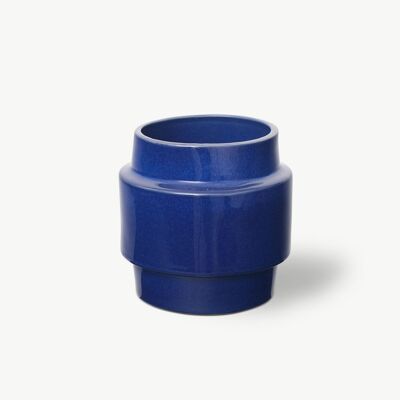 Blue stoneware planter CA2009NW