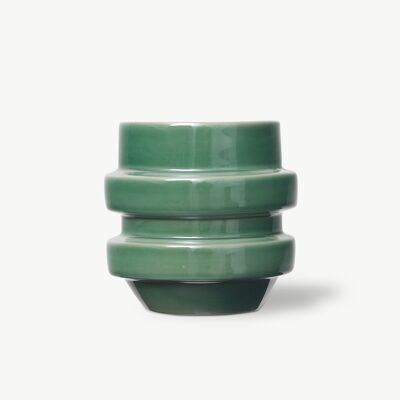 Macetero de gres verde CA2009NE