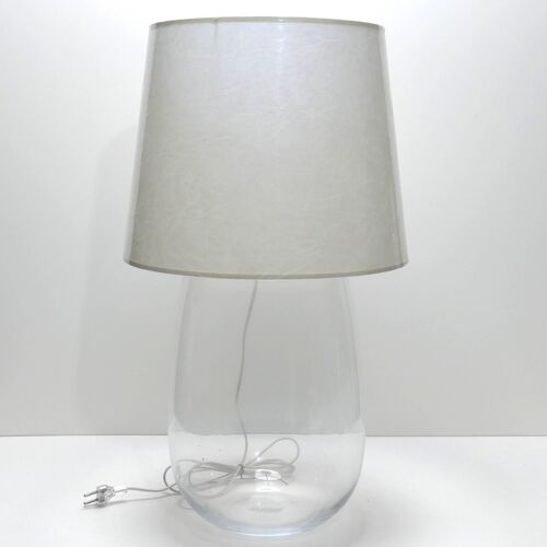 Lampe terrarium nue vase allongé XL