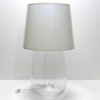 Lampe terrarium nue vase allongé XL 1