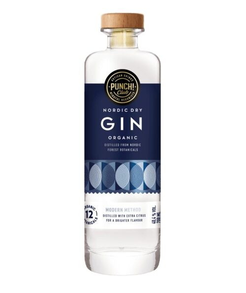 Punch Club Nordic Dry Gin 40.4% 700 ml