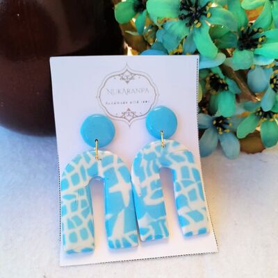 EARRINGS handmade, hypoallergenic and light candy collection