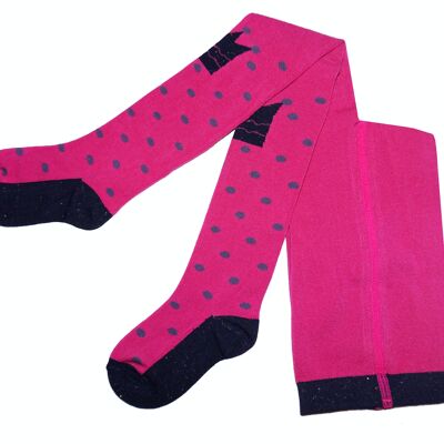 Collant per bambini >> Princess<< rosso fragola