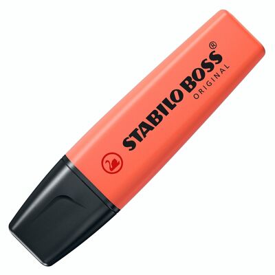 Surligneur STABILO BOSS ORIGINAL Pastel - douceur de corail