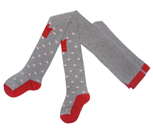 Tights for  children >> Prinzess<< grey meliert