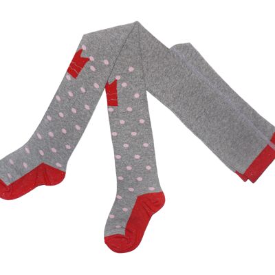 Collant per bambini >> Prinzess<< grigio meliert