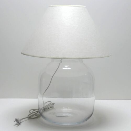 Lampe terrarium nue vase bonbonne XL