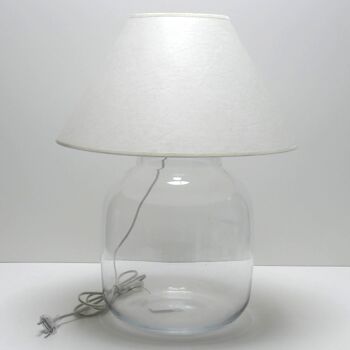 Lampe terrarium nue vase bonbonne XL 1