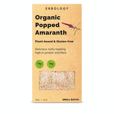 Bio gepoppter Amaranth
