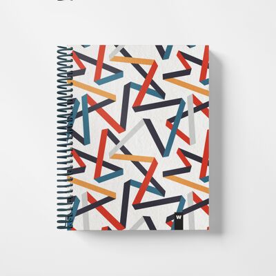 Cuadernos espirales coloridos del bolsillo A6 | Carnaval