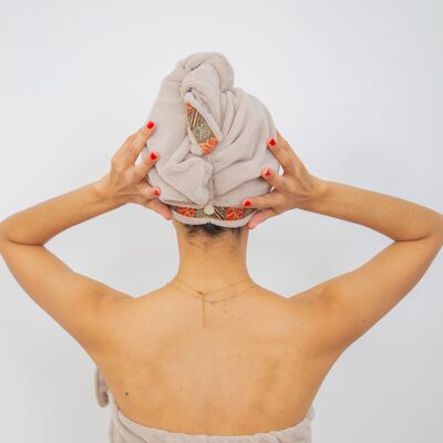 Turban Cheveux Gris