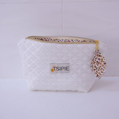 Off-White Makeup Bag