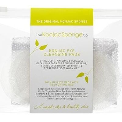 100% Pure Konjac Eye Cleansing Pads