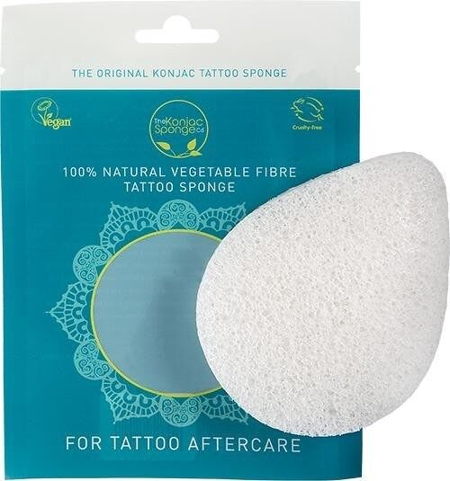 The Konjac Tattoo Sponge