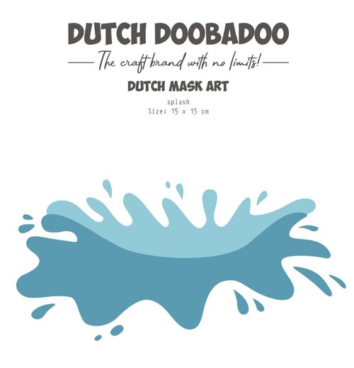 DDBD Mask Art Splash