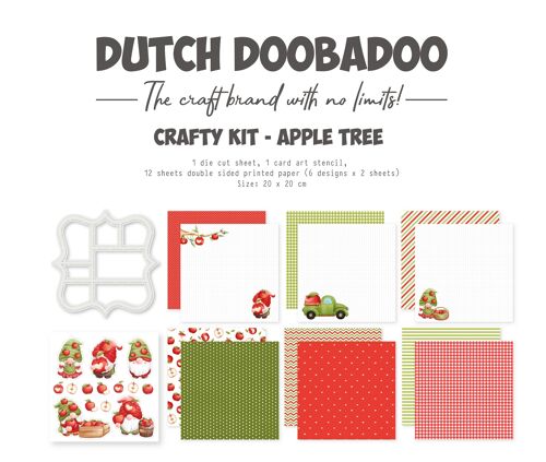 DDBD Crafty Kit Apple tree 20x20cm