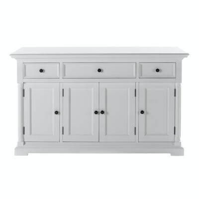 Credenza provenzale con 4 ante 3 cassetti