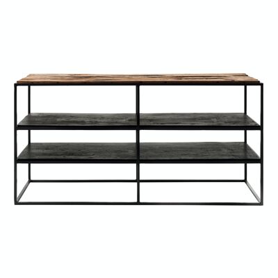 Rustika TV Stand Open Shelving 112cm