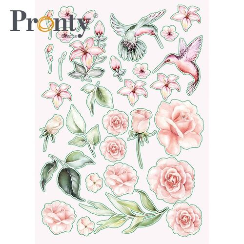 Pronty Embellishments Birds A5