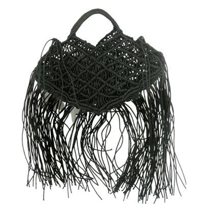 TASSEL CROCHET BAG