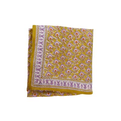 Pañuelo estampado “Flores de la India” Victorian Absynthe
