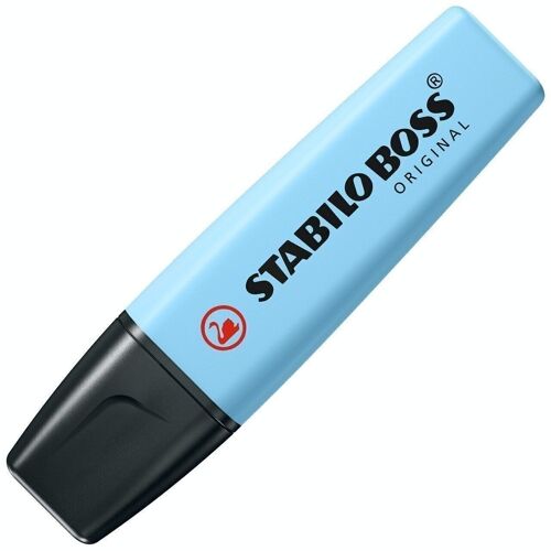 Surligneurs - Surligneur STABILO BOSS ORIGINAL Pastel - fraicheur de bleu