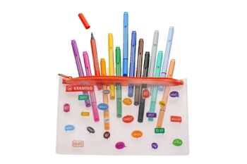 Stylos-feutres - Trousse x 14 STABILO pointMax "10 + 4 PASTEL" 3