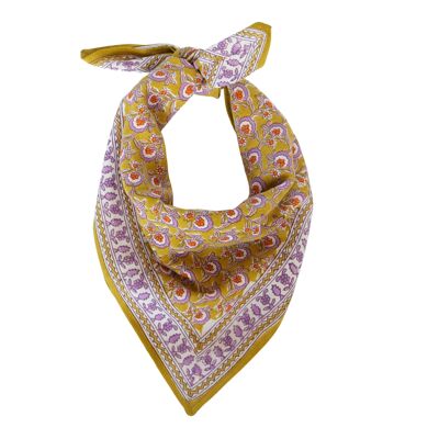 Foulard imprimé “fleurs indiennes” Victorian Absynthe Enfant