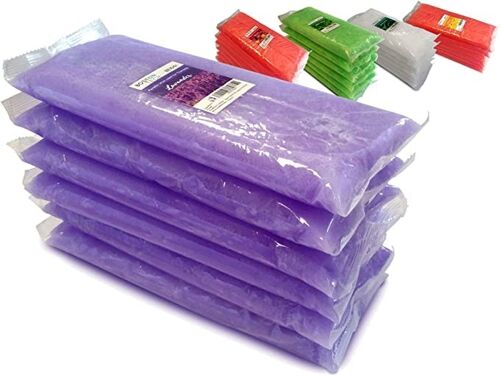 BOSTON TECH BE-106L - CERA DE PARAFINA CON AROMA A LAVANDA PARA TRATAMIENTO DE MANOS Y PIES. TRATAMIENTO PARA ARTRITIS Y DOLORES MUSCULARES. PAQUETE DE 6 BLOQUES. …