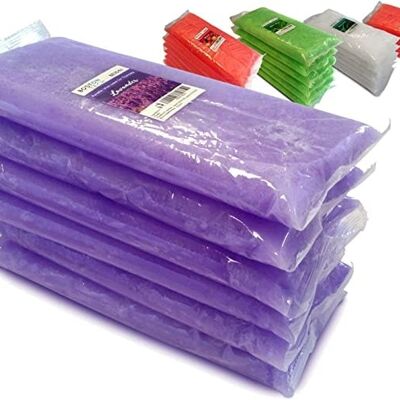 BOSTON TECH BE-106L - CERA DE PARAFINA CON AROMA A LAVANDA PARA TRATAMIENTO DE MANOS Y PIES. TRATAMIENTO PARA ARTRITIS Y DOLORES MUSCULARES. PAQUETE DE 6 BLOQUES. …