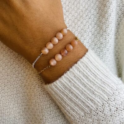 Pentaperle Sonnenstein Armband