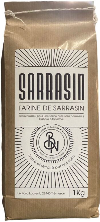 Farine de Sarrasin - blé noir 500g 2