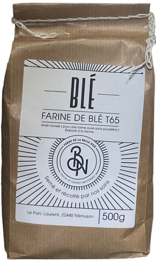 Farine de Blé – T65 2KG