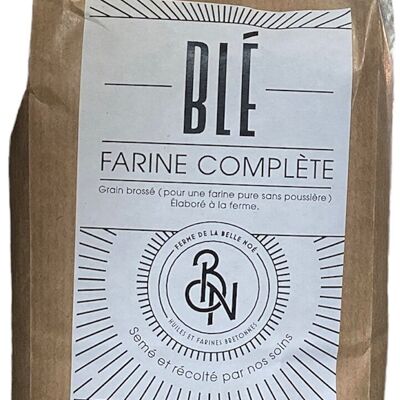 Farine de blé – T130 - Complète 1KG