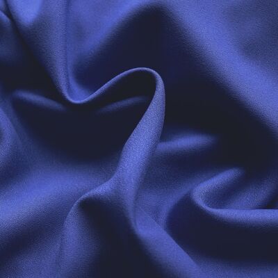 Tessuto crêpe di viscosa - Blu