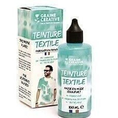 BOUTEILLE EMBOUT FIN 100 ML BLEU TURQUOISE