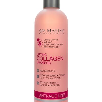 Spa Master Lifting Collagène Shampooing Cheveux Bouclés - Anti-Âge - pH 5,5