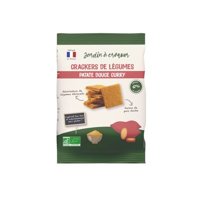 Organic crackers - Sweet potato curry 70g