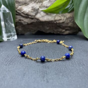 Bracelet Anthéa Lapis-Lazuli 4